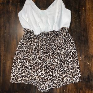 Cheetah Romper